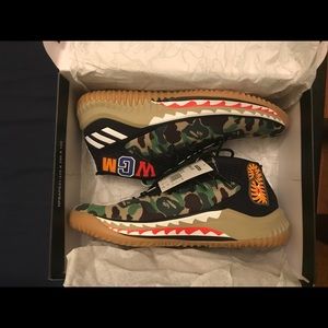 Adidas Bape x Dame 5 Green Camo
